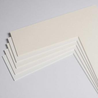 1,6 mm Museumskarton - Ausschnitt nach Maß 60x80 cm | White